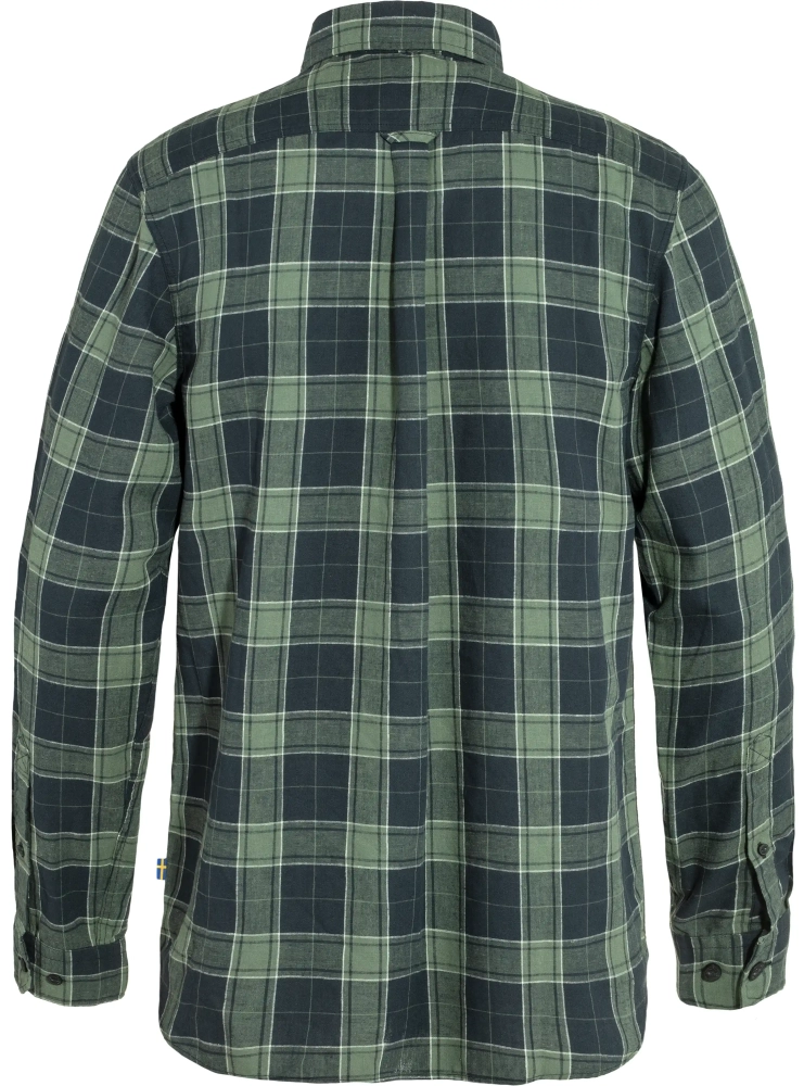 Fjallraven Ovik Travel Shirt LS, kolor: 555-614 - Dark Navy-Patina Green