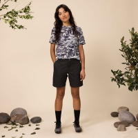 Fjallraven S/F Wool-T Shirt, kolor: 560-111 - Navy / Eggshell