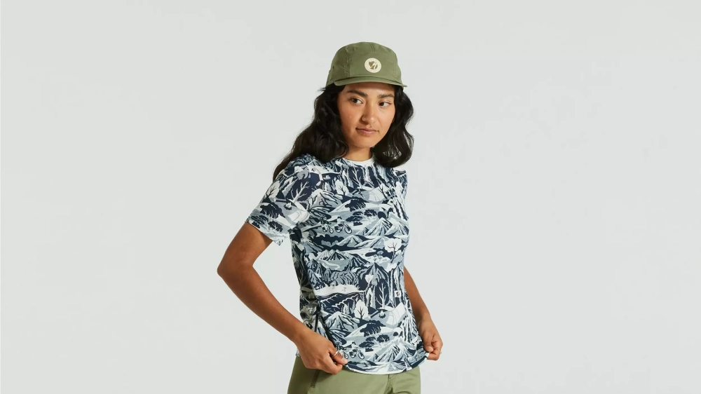 Fjallraven S/F Wool-T Shirt W, kolor: 560-111 - Navy / Eggshell