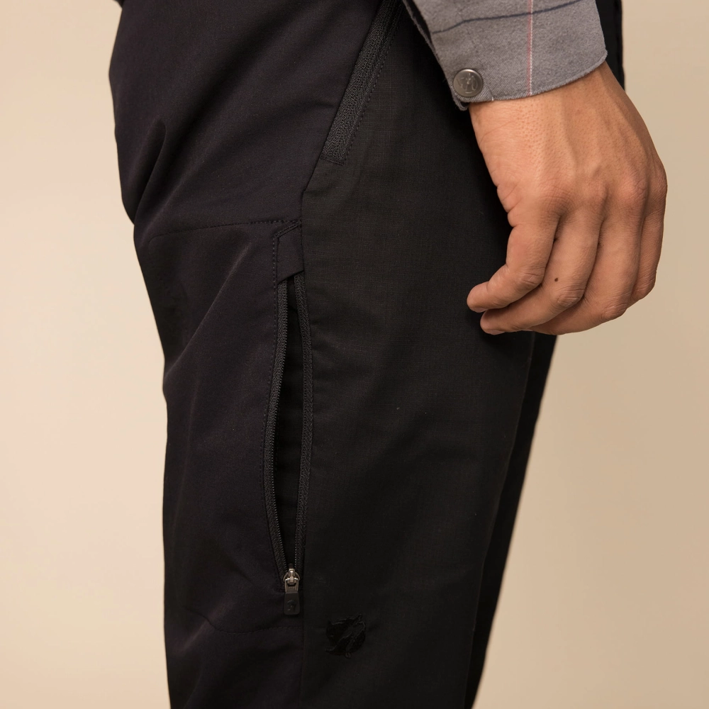 S/F Riders Hybrid Trousers, kolor: 550 - Black - zdjęcie poglądowe
