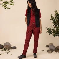 Fjallraven Specialized Rider's Hybrid Trousers W,, kolor: 347 - Bordeaux Red