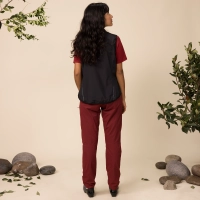 Fjallraven S/F Rider's Hybrid Trousers W,, kolor: 347 - Bordeaux Red