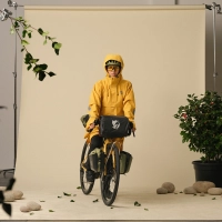 Fjallraven S/F Handlebar Bag Rain Cover, kolor: 550 - Black