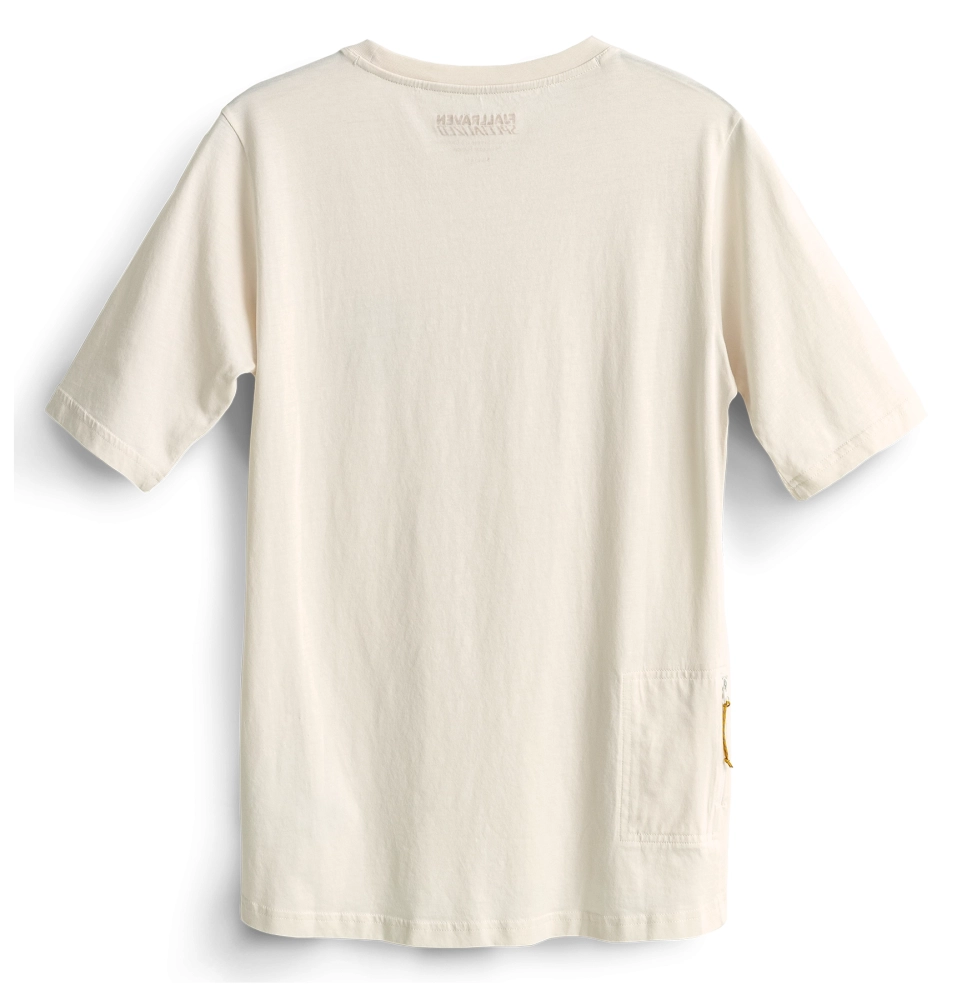 Fjallraven S/F Cotton Pocket T-shirt, kolor: 111 - Eggshell