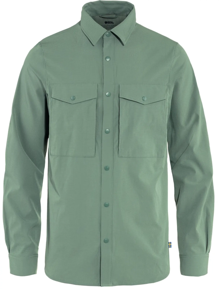 Abisko Trekking Shirt, kolor: 614 - Patina Green