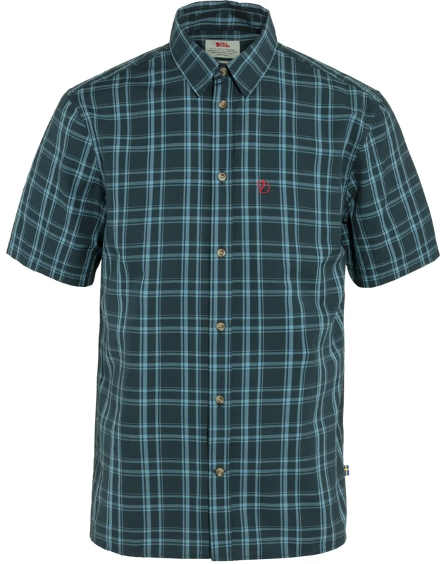 Ovik Lite Shirt SS, kolor: 555-543 - Dark Navy-Dawn Blue