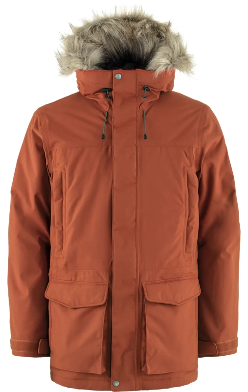 Nuuk Lite Parka, kolor: 215 - Autumn Leaf