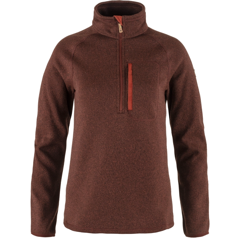 Ovik Fleece Half Zip, kolor: 215 - Autumn Leaf