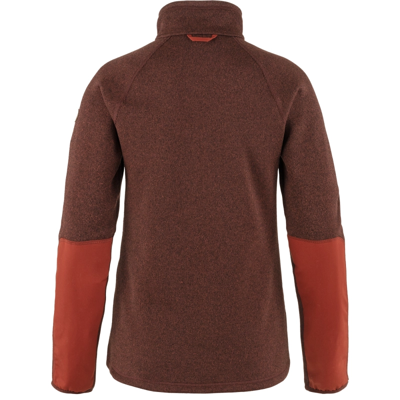 Ovik Fleece Half Zip, kolor: 215 - Autumn Leaf