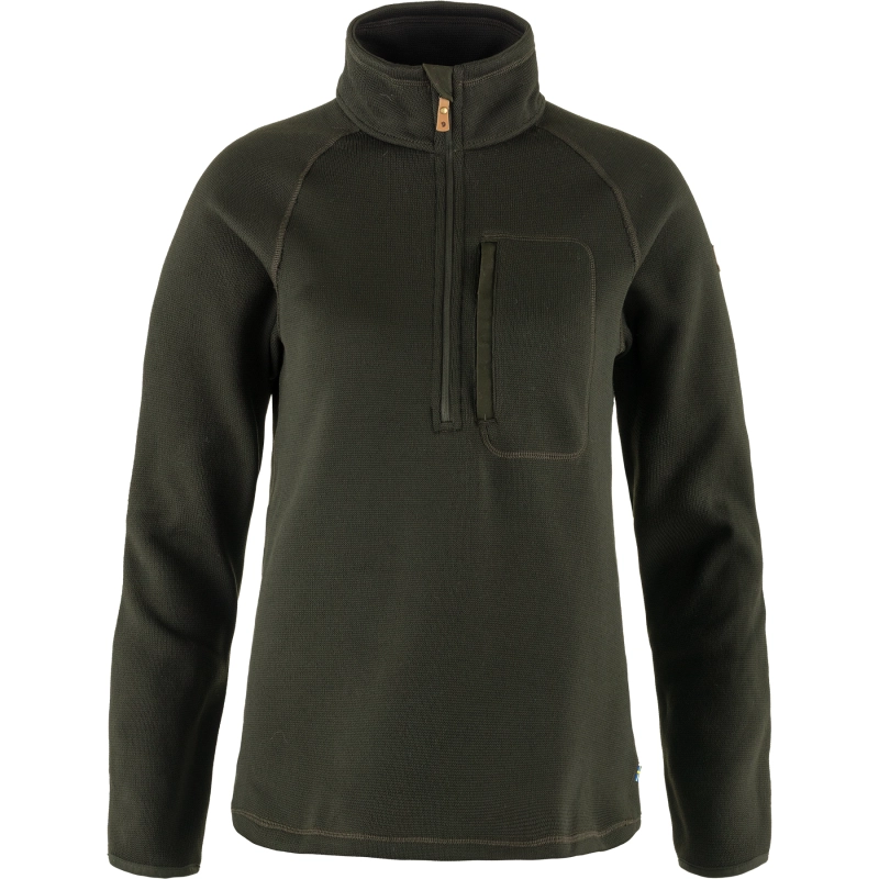 Ovik Fleece Half Zip, kolor: 662 - Deep Forest
