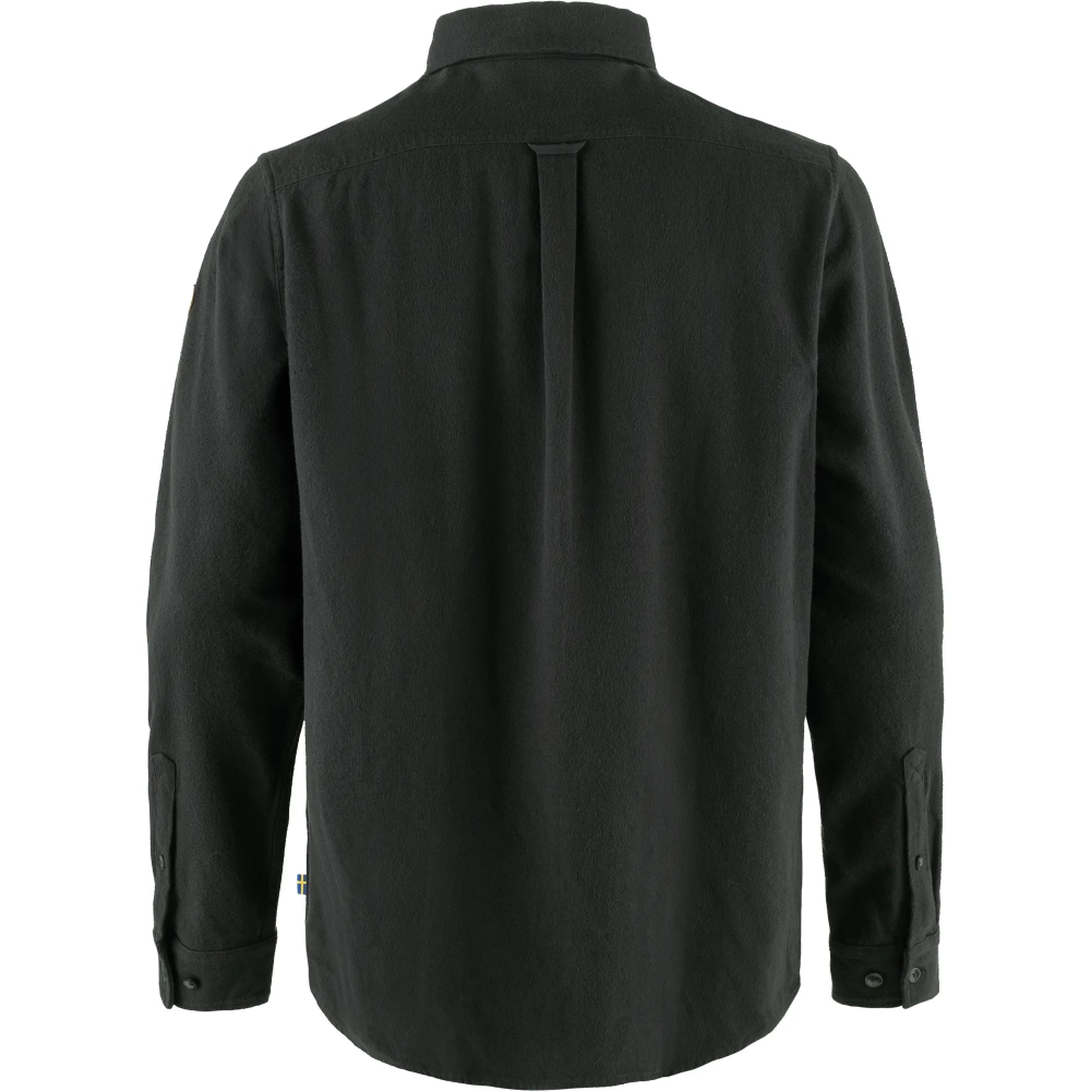 Ovik Twill Shirt, kolor: 030-030-Dark Grey-Dark Grey