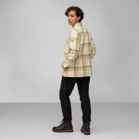 Singi Flannel Overshirt W, kolor: 113-196 - Chalk White / Dune Beige