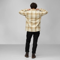 Singi Flannel Overshirt W, kolor: 113-196 - Chalk White / Dune Beige