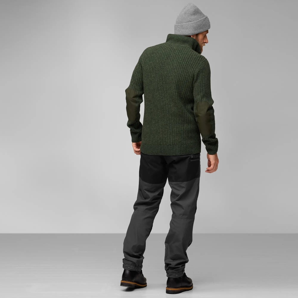 Ovik Half Zip Knit, kolor: 662-Deep Forest