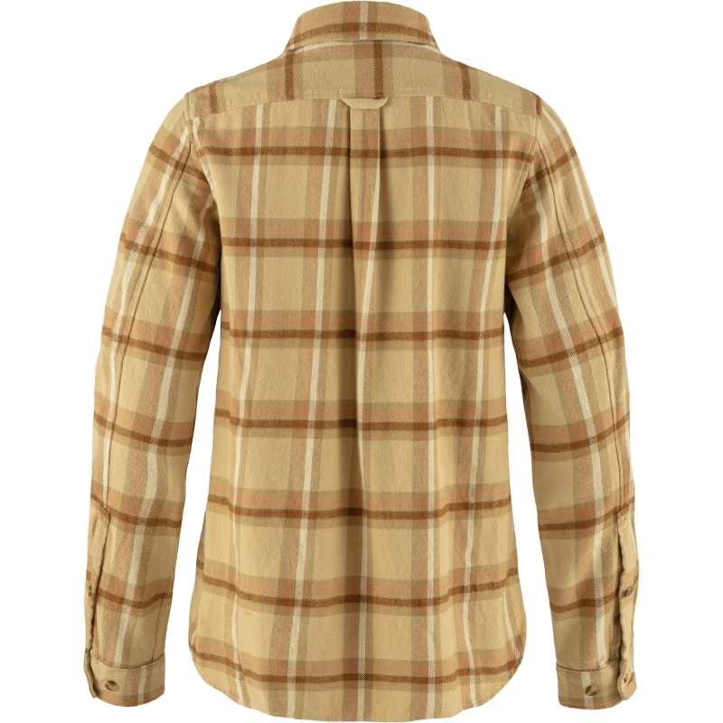 Ovik Heavy Flannel Shirt W, kolor: 242-215 - Desert Brown-Autumn Leaf