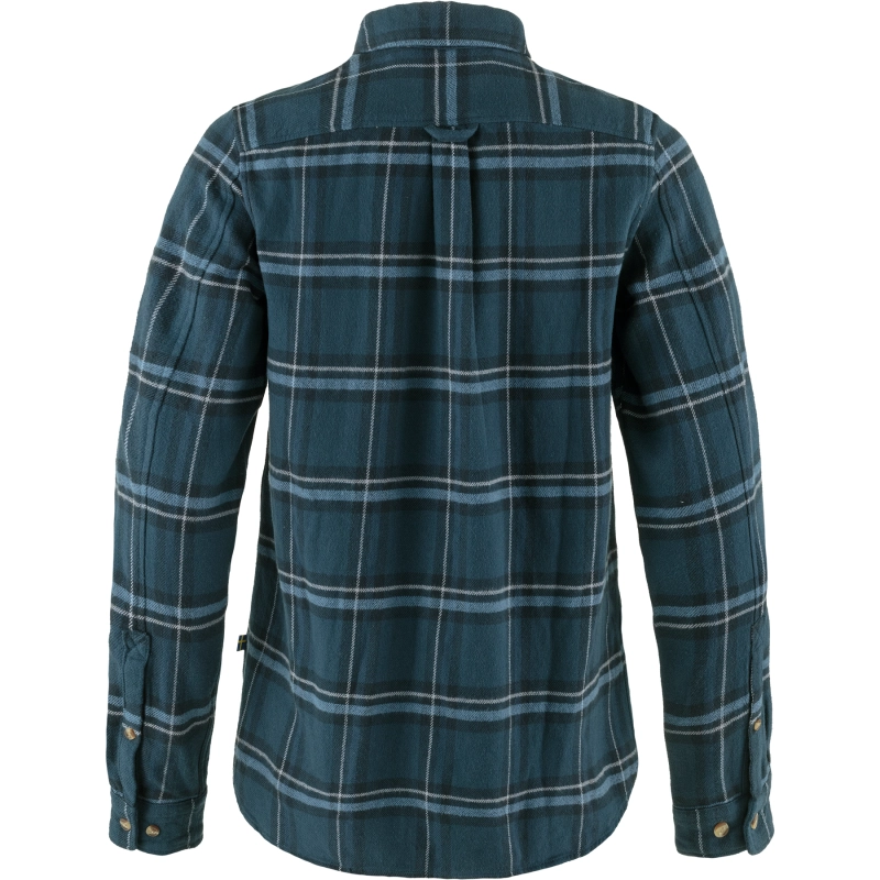 Ovik Heavy Flannel Shirt W, kolor: 534-555 - Indigo Blue / Dark Navy