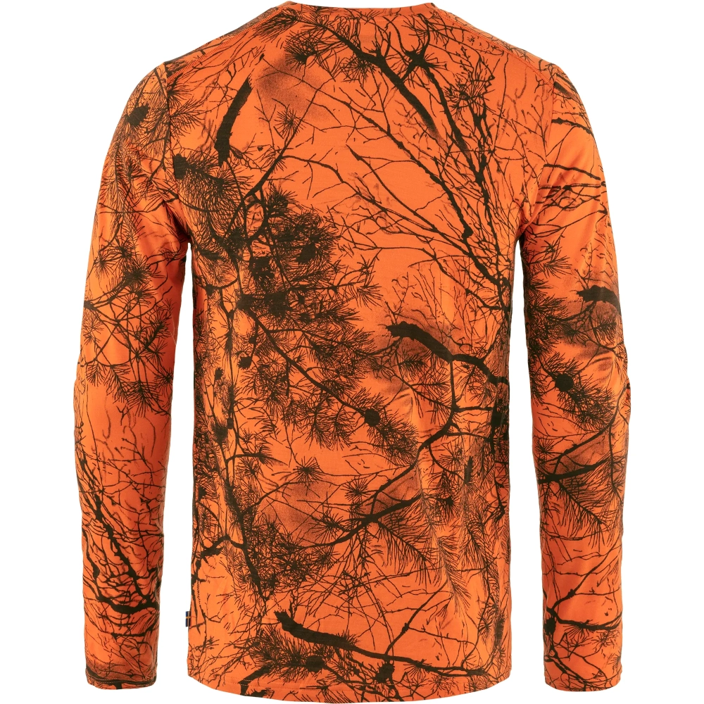 Varmland Wool LS, kolor: 261-Orange Multi Camo