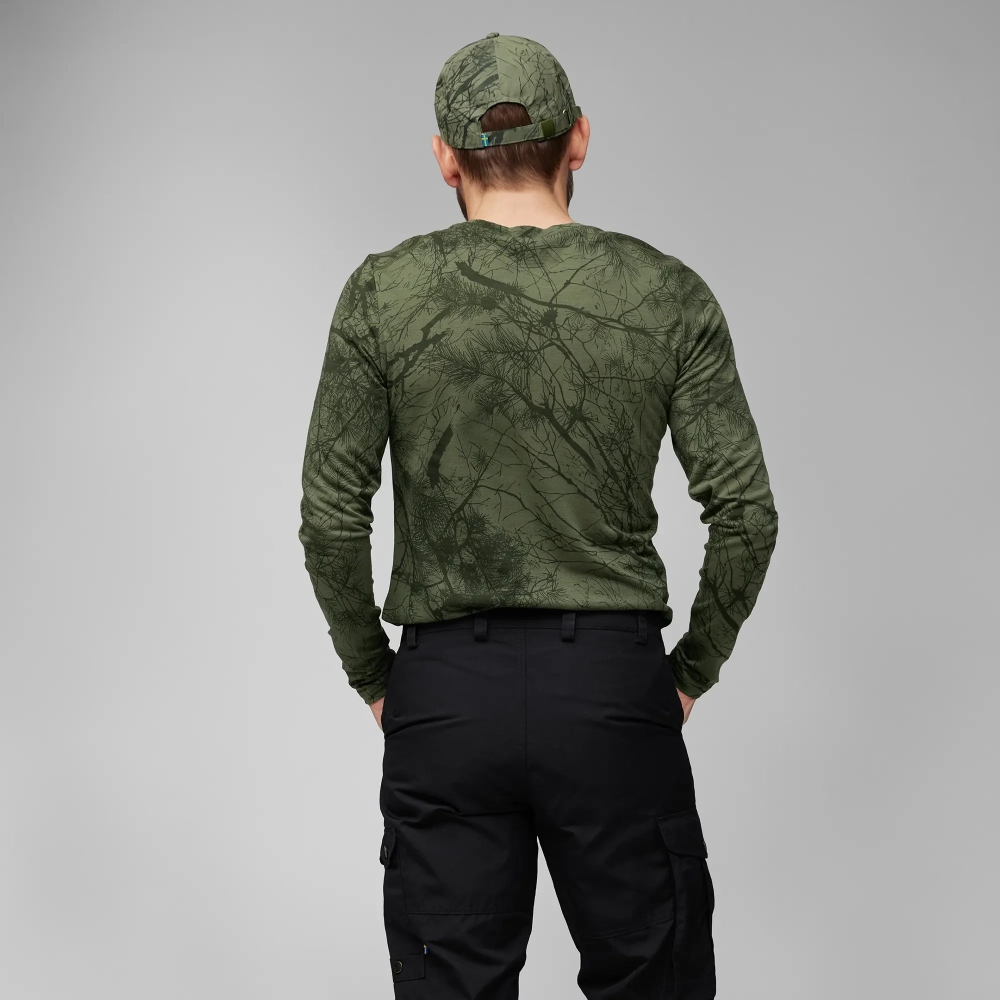 Varmland Wool LS, kolor: 625-Green Camo