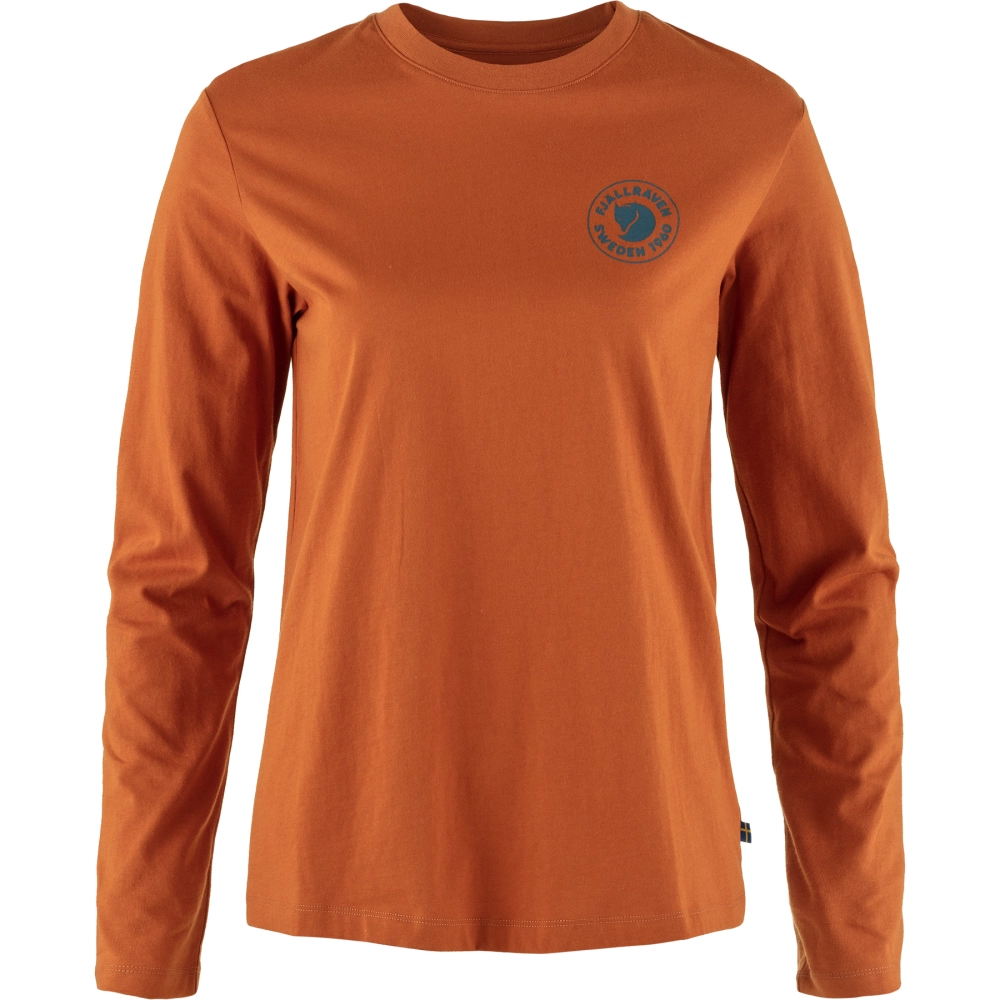 1960 Logo T-shirt LS W, kolor: 243 - Terracotta Brown