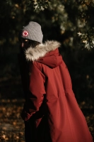 Nuuk Lite Parka W, kolor: 347 - Bordeaux Red