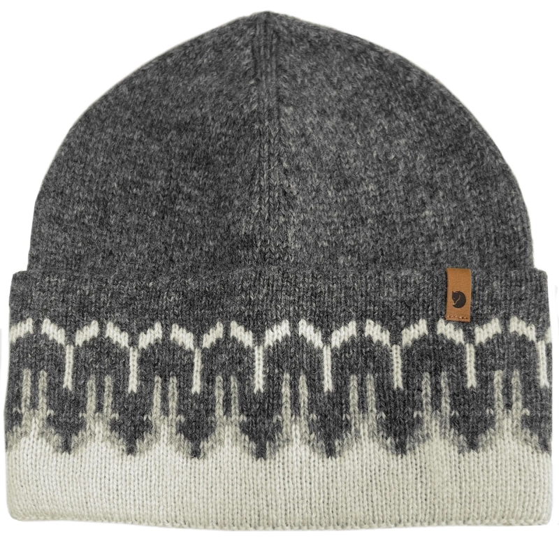 Ovik Path Knit Beanie, kolor: 213-020 - Chalk White-Grey