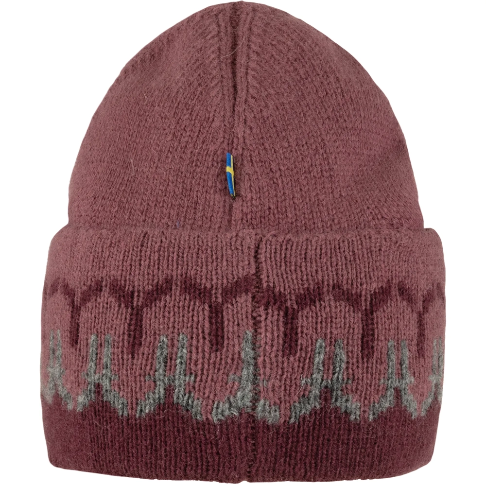 Ovik Path Knit Beanie, kolor: 356-410 - Dark Garnet-Mesa Purple