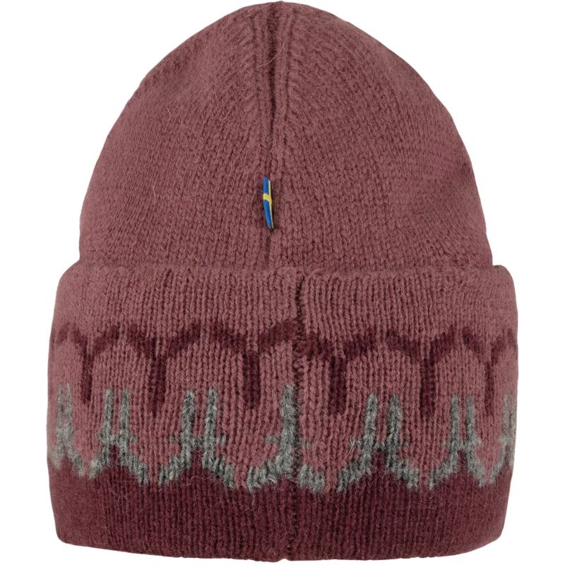 Ovik Path Knit Beanie, kolor: 356-410 - Dark Garnet-Mesa Purple