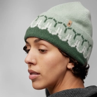 Ovik Path Knit Beanie, kolor: 679-674 - Deep Patina-Misty Green