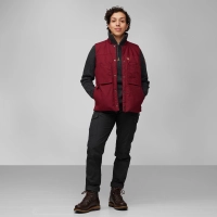 Singi Padded Vest W, kolor: 625 - Laurel Green: 347 - Bordeaux Red