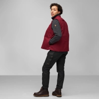 Singi Padded Vest W, kolor: 625 - Laurel Green: 347 - Bordeaux Red
