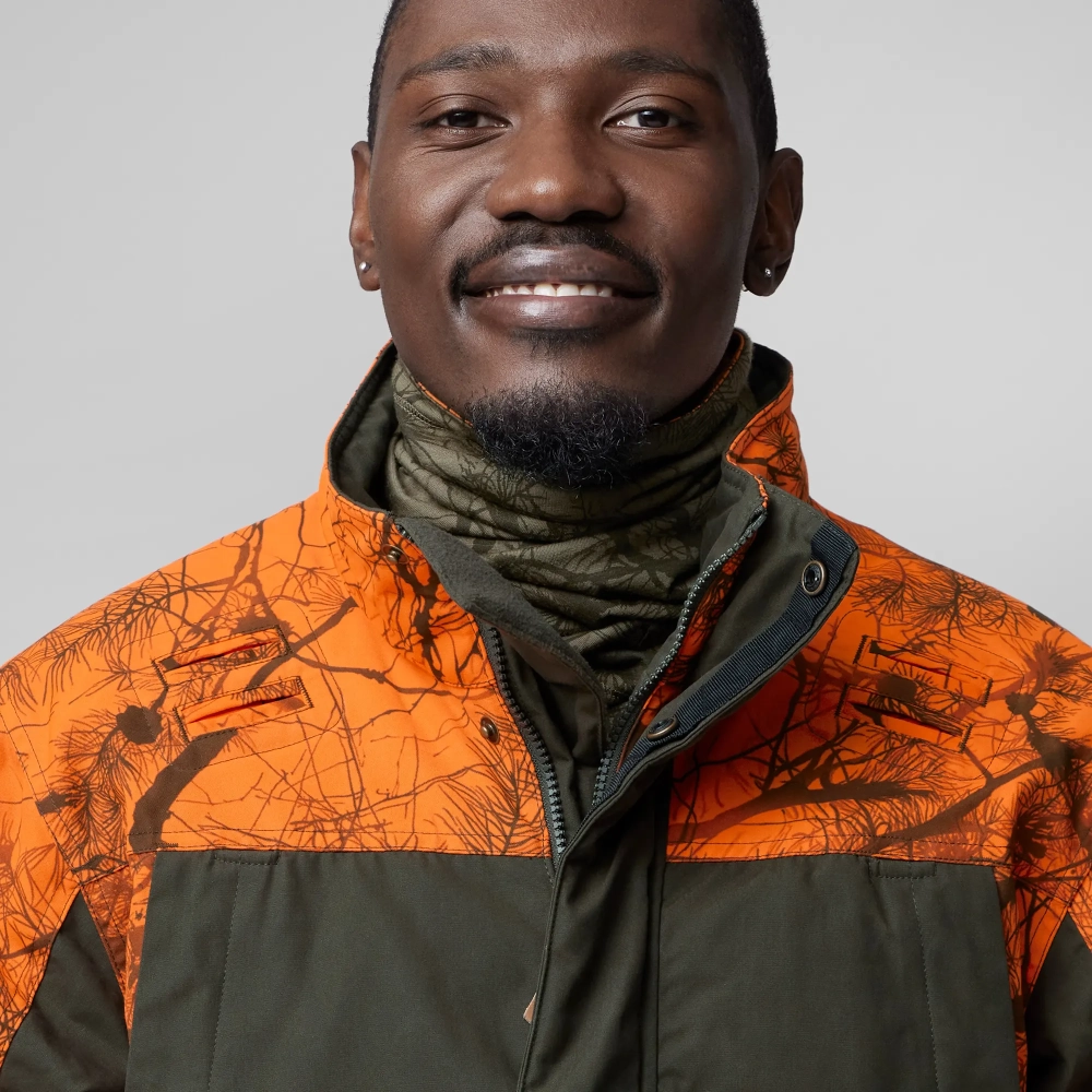 Lappland Neck Gaiter, kolor: 626-261 - Green Camo-Orange Multi Camo