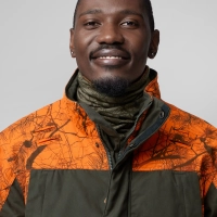 Lappland Neck Gaiter, kolor: 626-261 - Green Camo-Orange Multi Camo