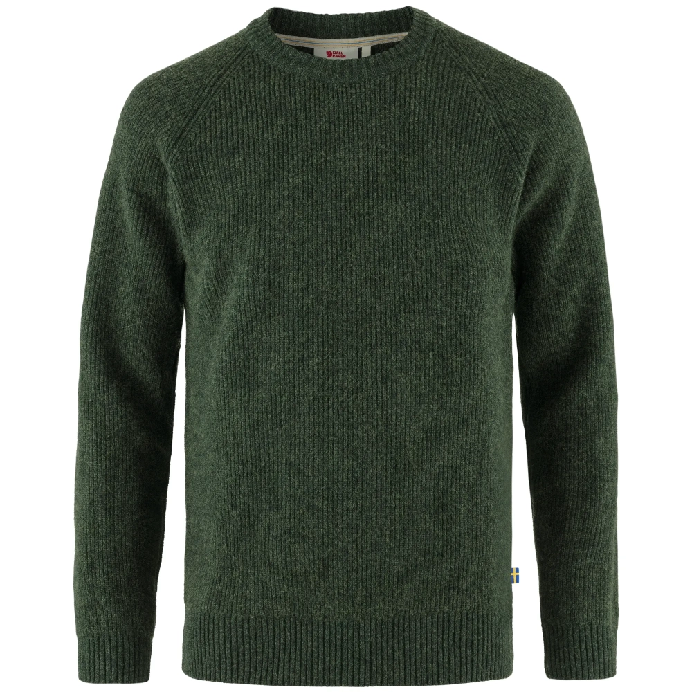 Ovik Rib Sweater, kolor: 662 - Deep Forest