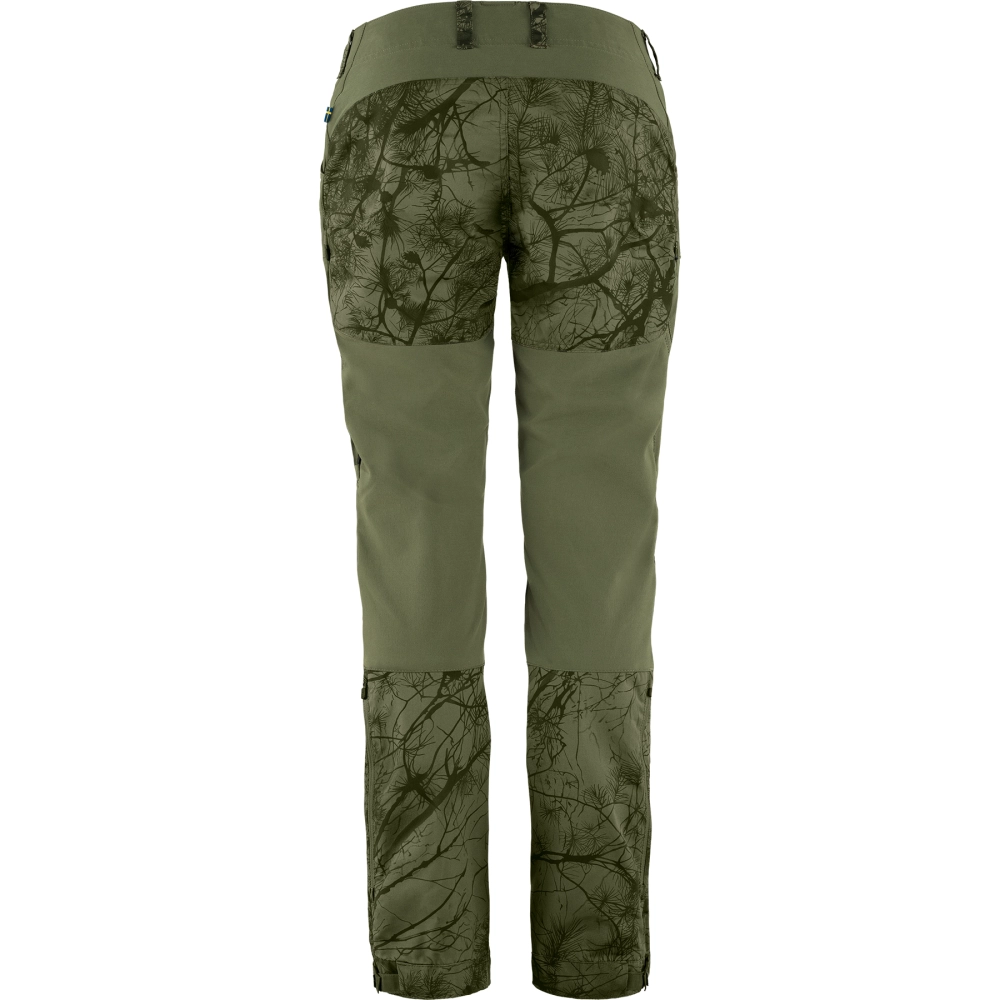 Keb Trousers W, kolor: 626-625 - Green Camo - Laurel Green, 2