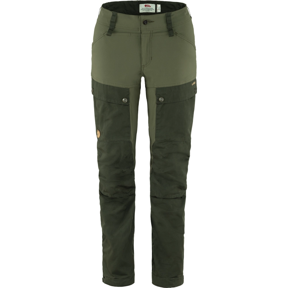 Keb Trousers W, kolor: 662-625 - Deep Forest - Laurel Green, 1