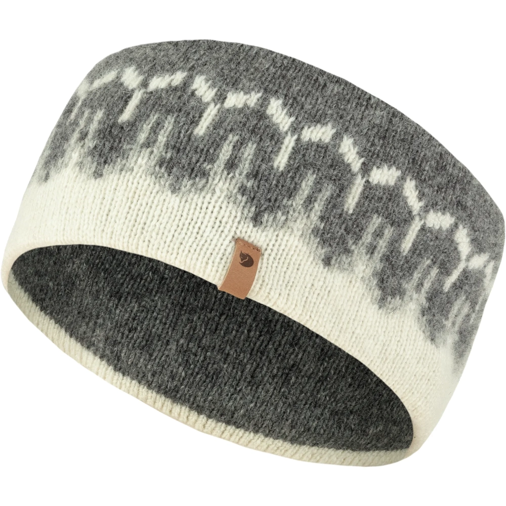 Ovik Path Knit Headband, kolor: 113-020 - Chalk White-Grey