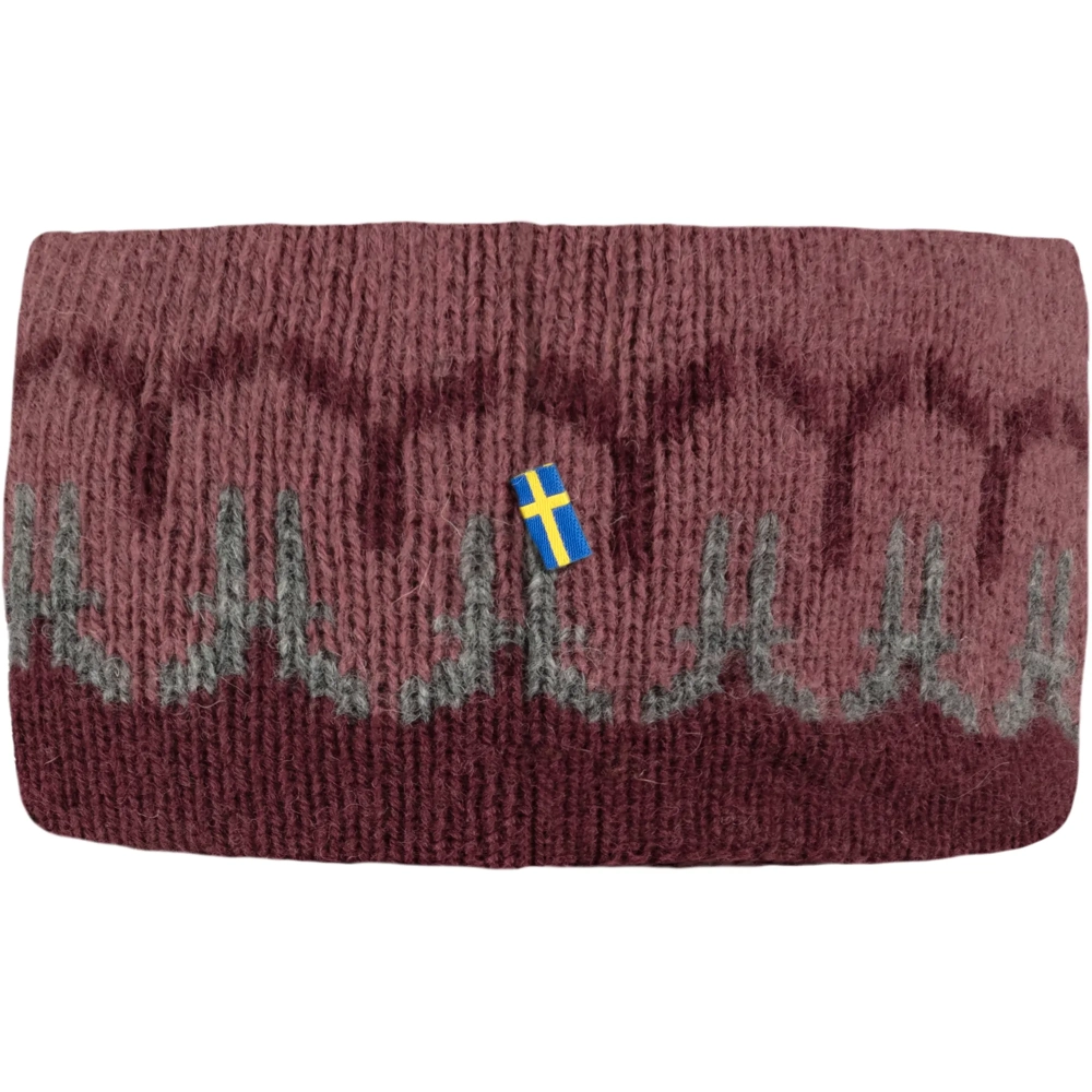 Ovik Path Knit Headband, kolor: 356-410 - Dark Garnet-Mesa Purple
