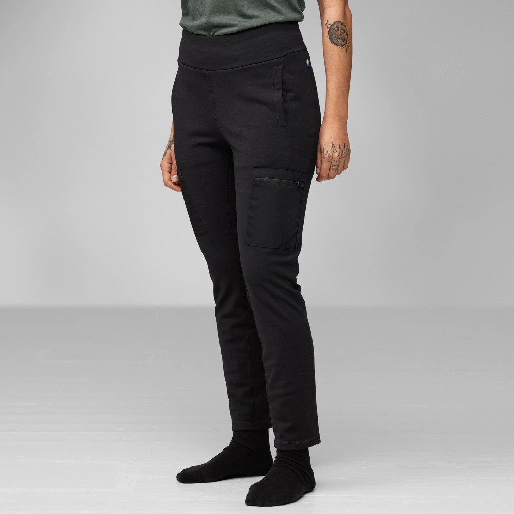 Keb Fleece Trousers W, kolor: 550 - Black