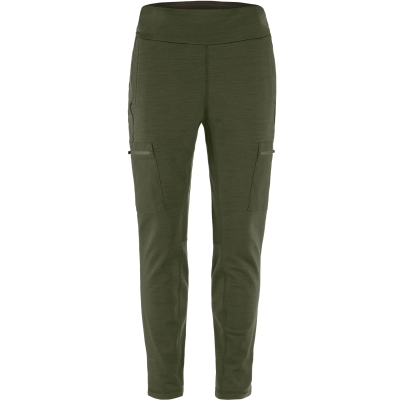 Keb Fleece Trousers W, kolor: 662 - Deep Forest