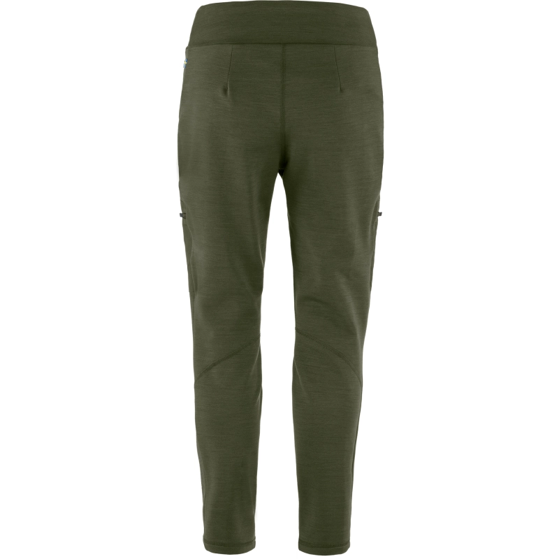 Keb Fleece Trousers W, kolor: 662 - Deep Forest