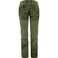 Keb Trousers Curved W update, kolor: 626-625 - Green Camo - Laurel Green