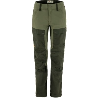 Keb Trousers Curved W update, kolor: 662-625 - Deep Forest-Laurel Green