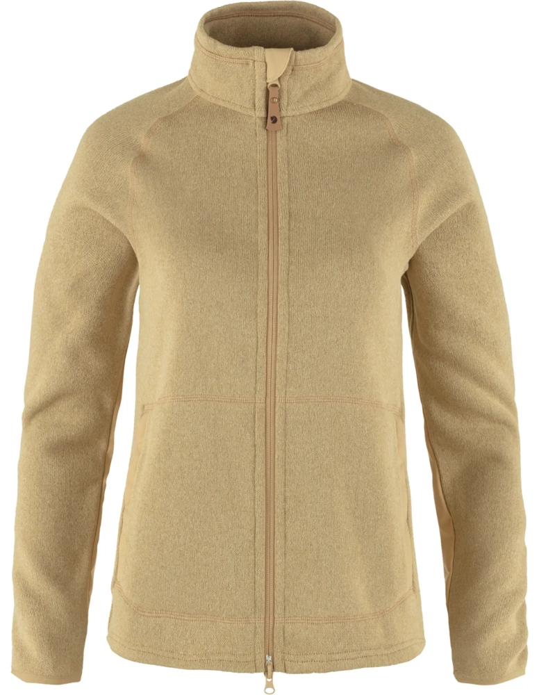 Ovik Fleece Zip Sweater W, kolor: 196 - Dune Beige