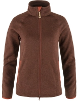 Ovik Fleece Zip Sweater W, kolor: 215 - Autumn Leaf