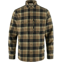 Varmland Heavy Flannel Shirt, kolor: 227-555 - Dark Sand-Dark Navy