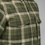 Varmland Heavy Flannel Shirt, kolor: 620-662 - Green-Deep Forest