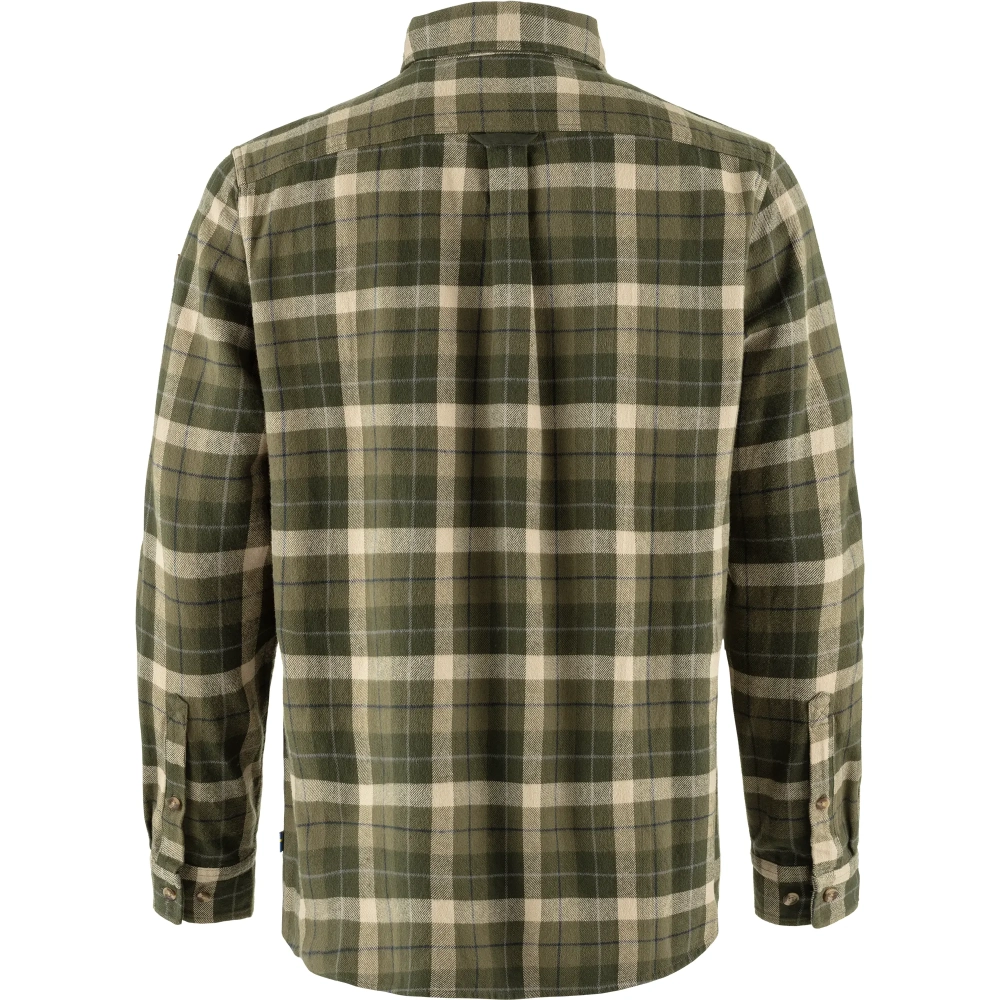 Varmland Heavy Flannel Shirt, kolor: 620-662 - Green-Deep Forest