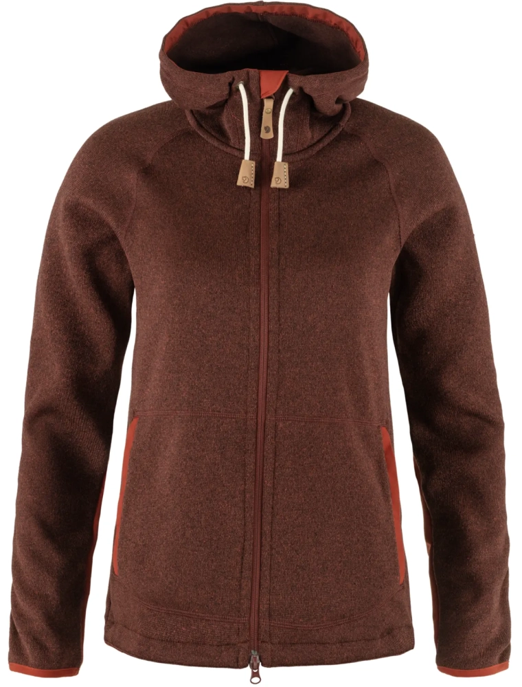 Ovik Fleece Hoodie W, kolor: 215 - Autumn Leaf