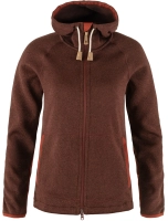 Ovik Fleece Hoodie W, kolor: 215 - Autumn Leaf
