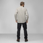 Sormland Lite Flannel Shirt, kolor: 113-555 - Chalk White-Dark Navy